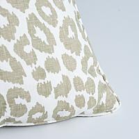 Iconic Leopard Pillow_LINEN