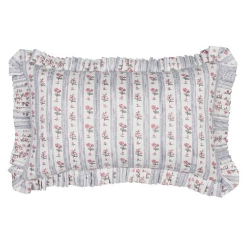 Cabanon Stripe Pillow_ROSE