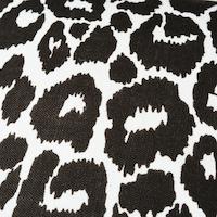 Iconic Leopard I/O Pillow_GRAPHITE