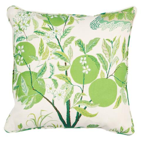 Citrus Garden Indoor/Outdoor Pillow_LEAF