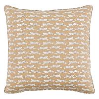 Leaping Leopards Pillow_SAND