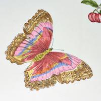 Baudin Butterfly Chintz Pillow_BLUSH