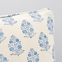 Aditi Hand Blocked Print Pillow_BLUE & WHITE