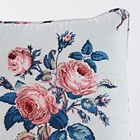 Loudon Rose Pillow_ROSE & BLUE