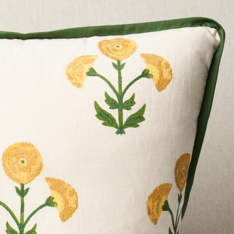 Saranda Flower Pillow_MARIGOLD