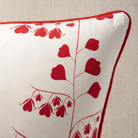 Bleeding Hearts Pillow_RED