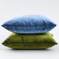 Venetian Silk Velvet Pillow_MOSS