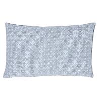 Chinois Fret Pillow_SKY/IVORY