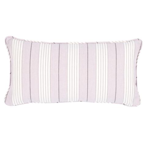 Audrey Stripe Pillow_LILAC