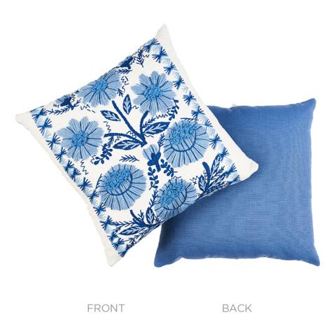 Marguerite Embroidery Pillow_SKY