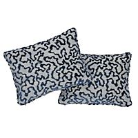 Janis Velvet Pillow_BLUE