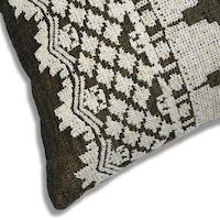Wentworth Embroidery Pillow_CARBON
