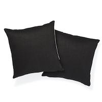 Binary Embroidery Pillow_BLACK