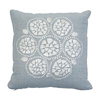 Isla Hand Embroidery Pillow_SKY