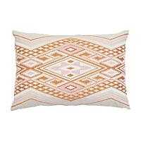 Bayeta Embroidery Pillow_PINK & ORANGE