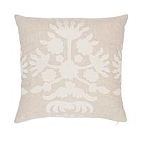 Cybele Embroidery Pillow_NATURAL