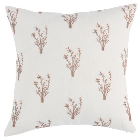 Stora Embroidery Pillow_IVORY