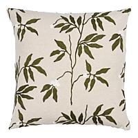 Lilla Embroidery Pillow_OLIVE ON NEUTRAL