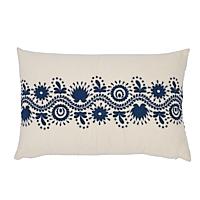 Theodora Embroidery Pillow_BLUE
