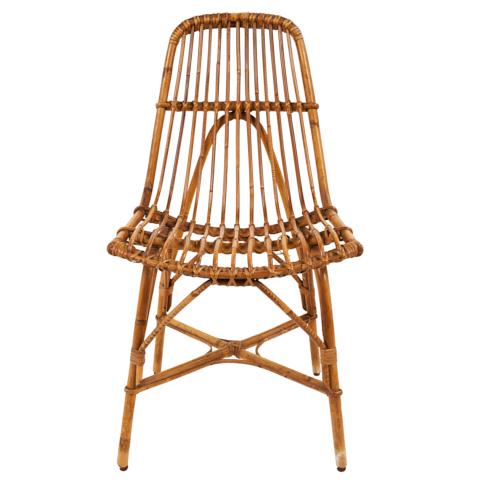 Set of Four Rattan Chairs_null