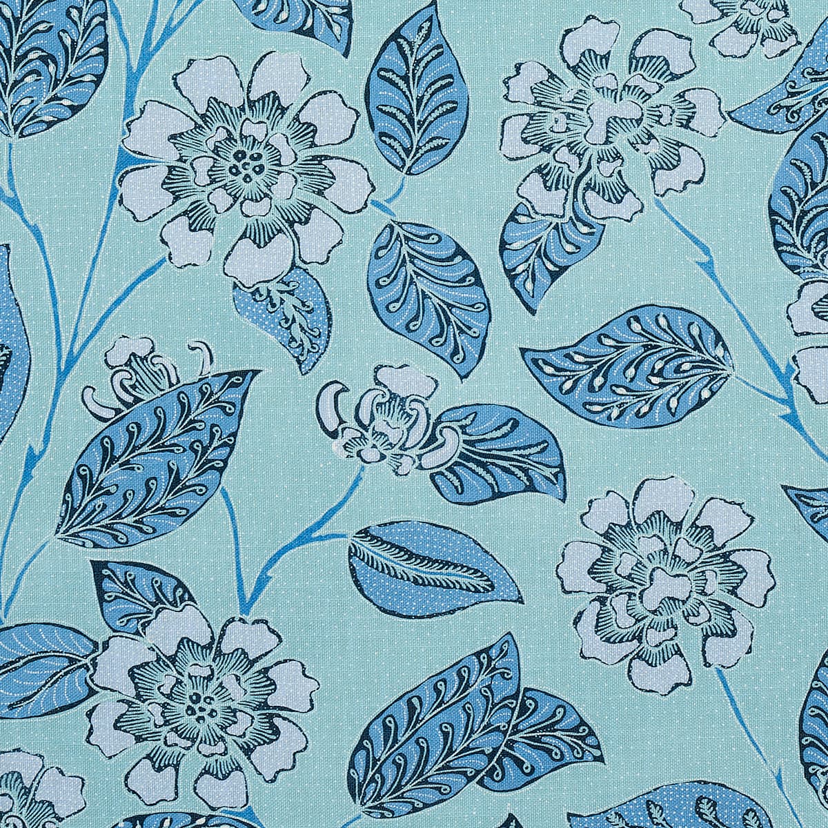 Kava Cay Indoor/Outdoor - Blues Fabrics | Schumacher