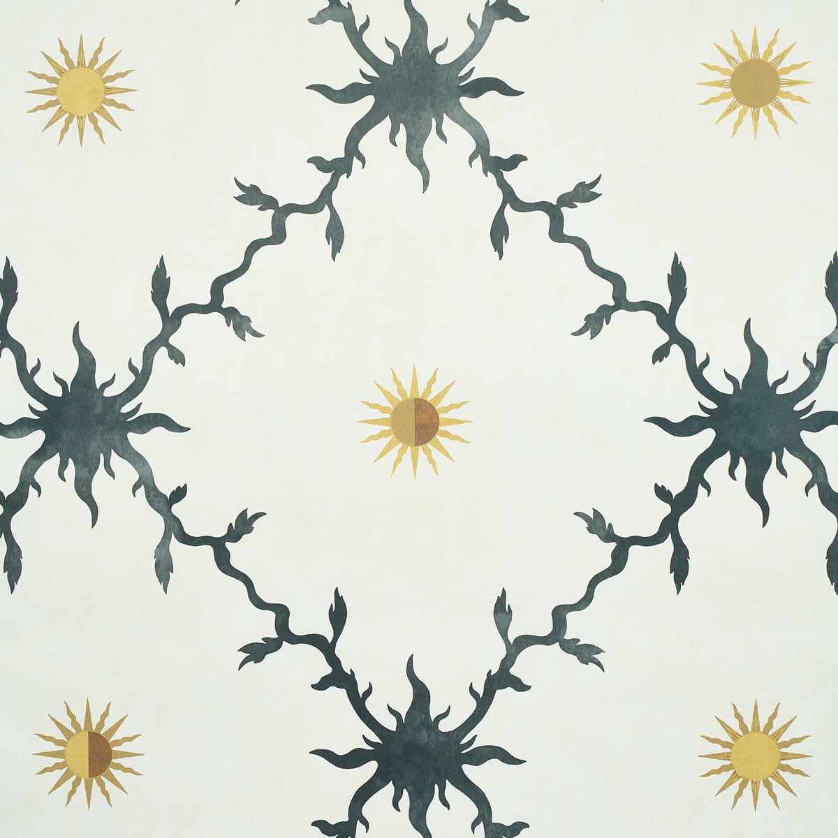 Palladio Trellis - Black Wallpapers | Schumacher