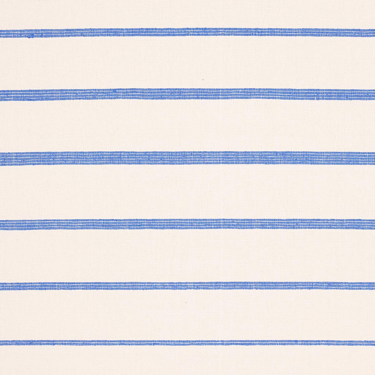 Cambaya Handwoven Stripe - Blue Fabrics | Schumacher