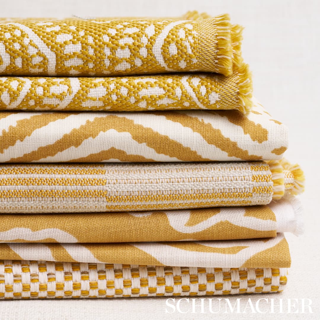 Colma Indoor/Outdoor - Marigold Fabrics | Schumacher