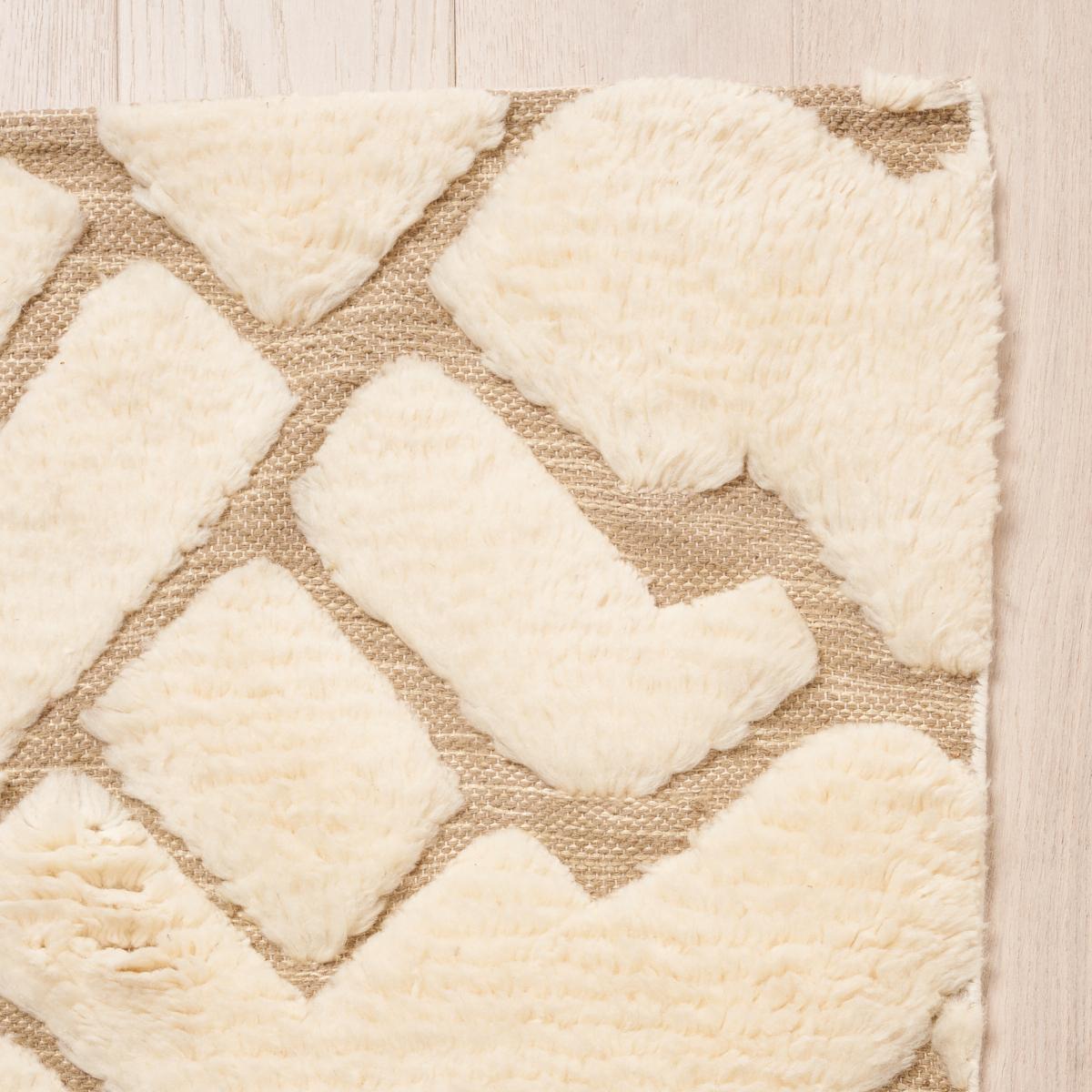 Zimba Rug - Ivory & Sand Rugs | Schumacher
