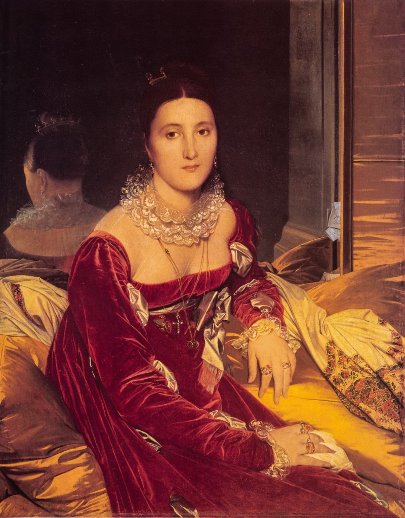 Portrait of Madame de Senonnes by Jean-Auguste-Dominique Ingres