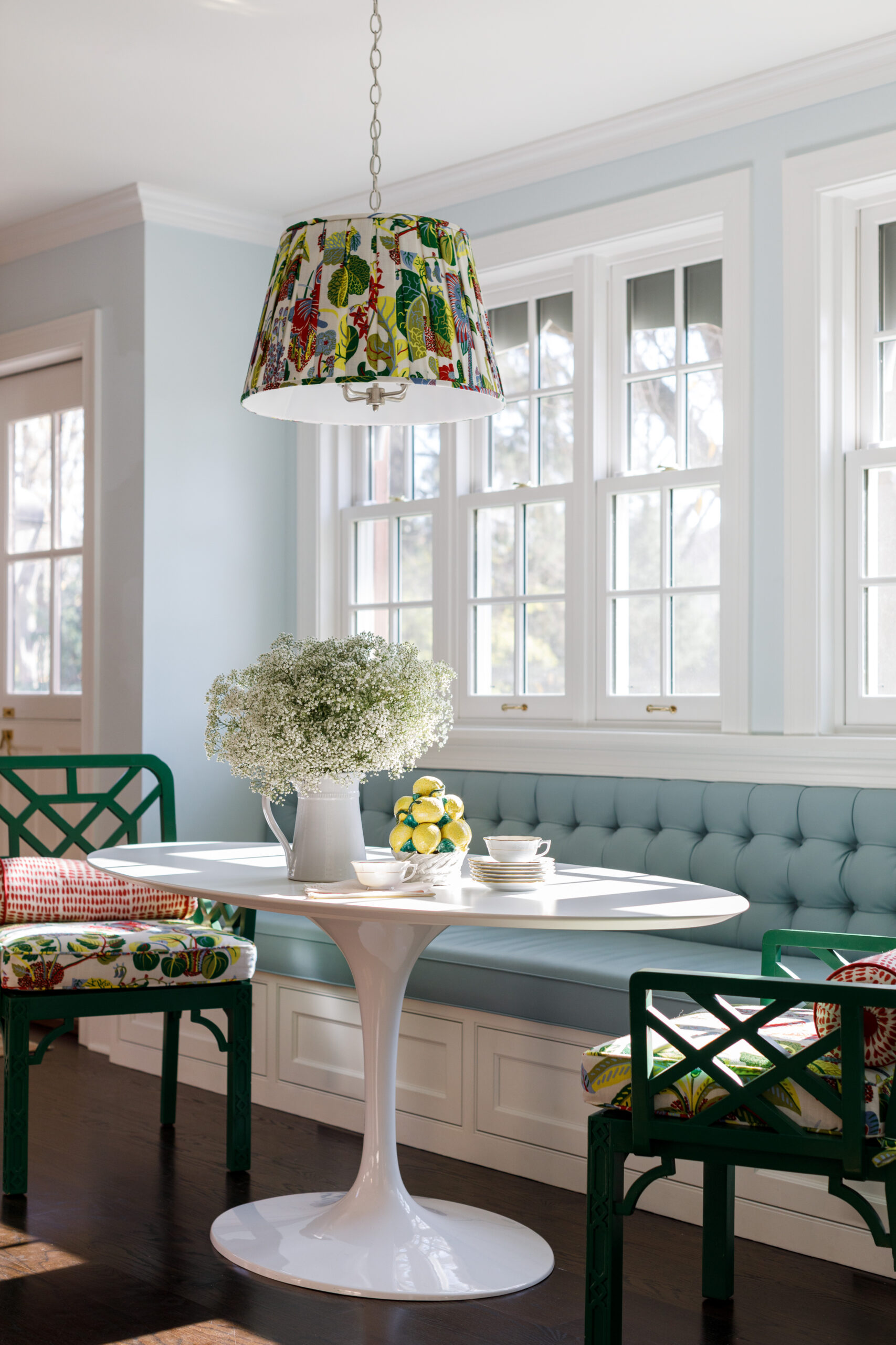 Schumacher Exotic Butterfly by Josef Frank | Design by M M Interiors, photo by Aimee Mazzenga
