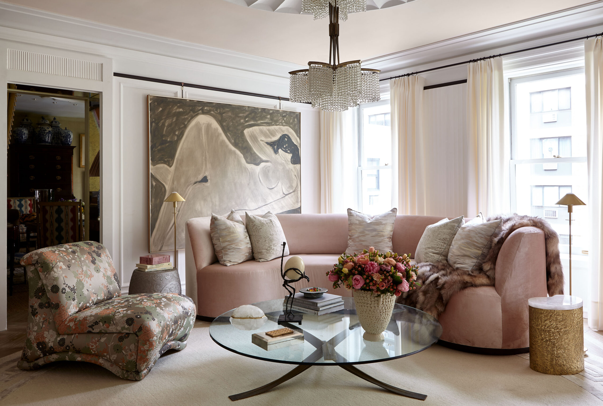Design by Robert Passal and architect Daniel Kahan for the 2019 Kips Bay Decorator Show House