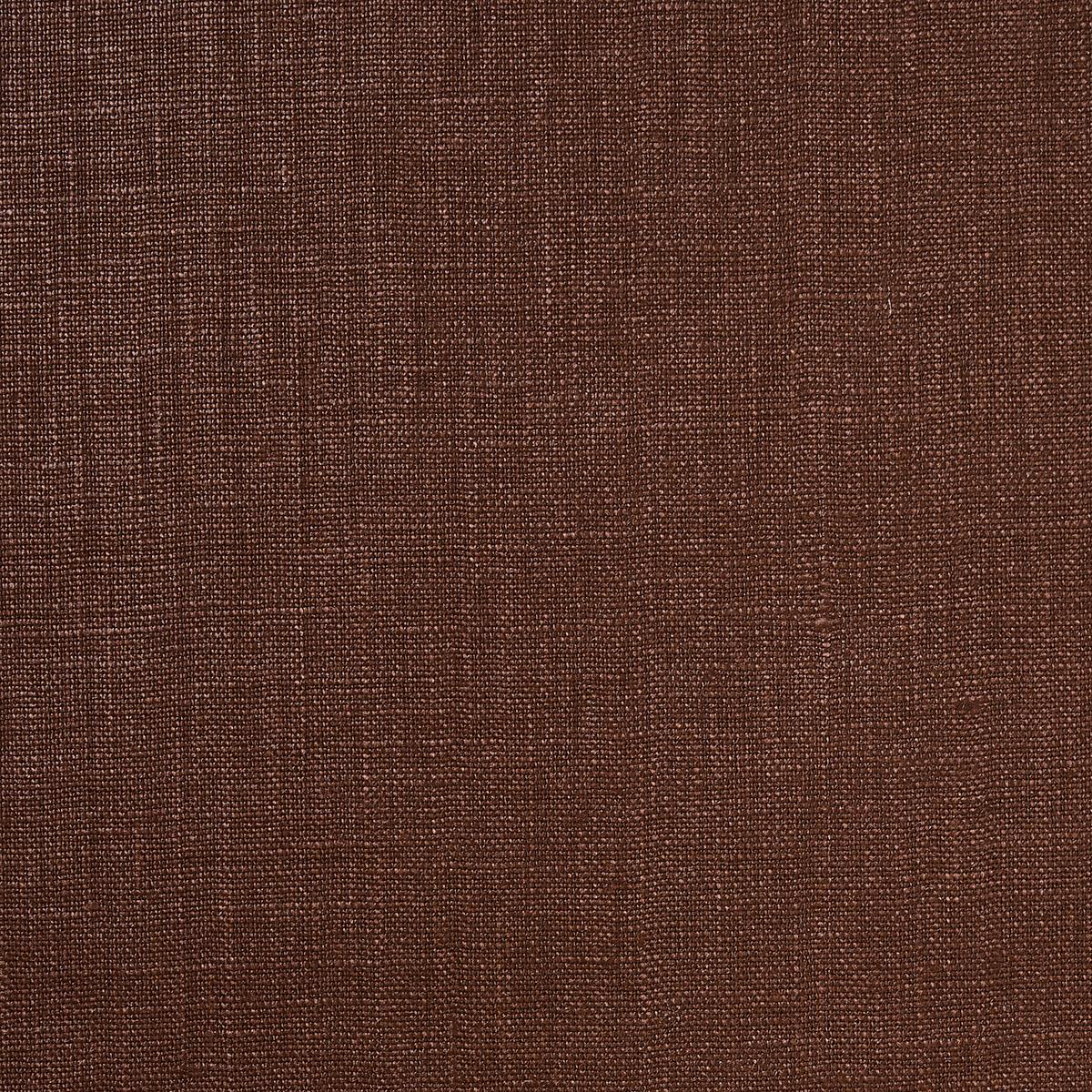Schumacher Lange Glazed Linen in Brown