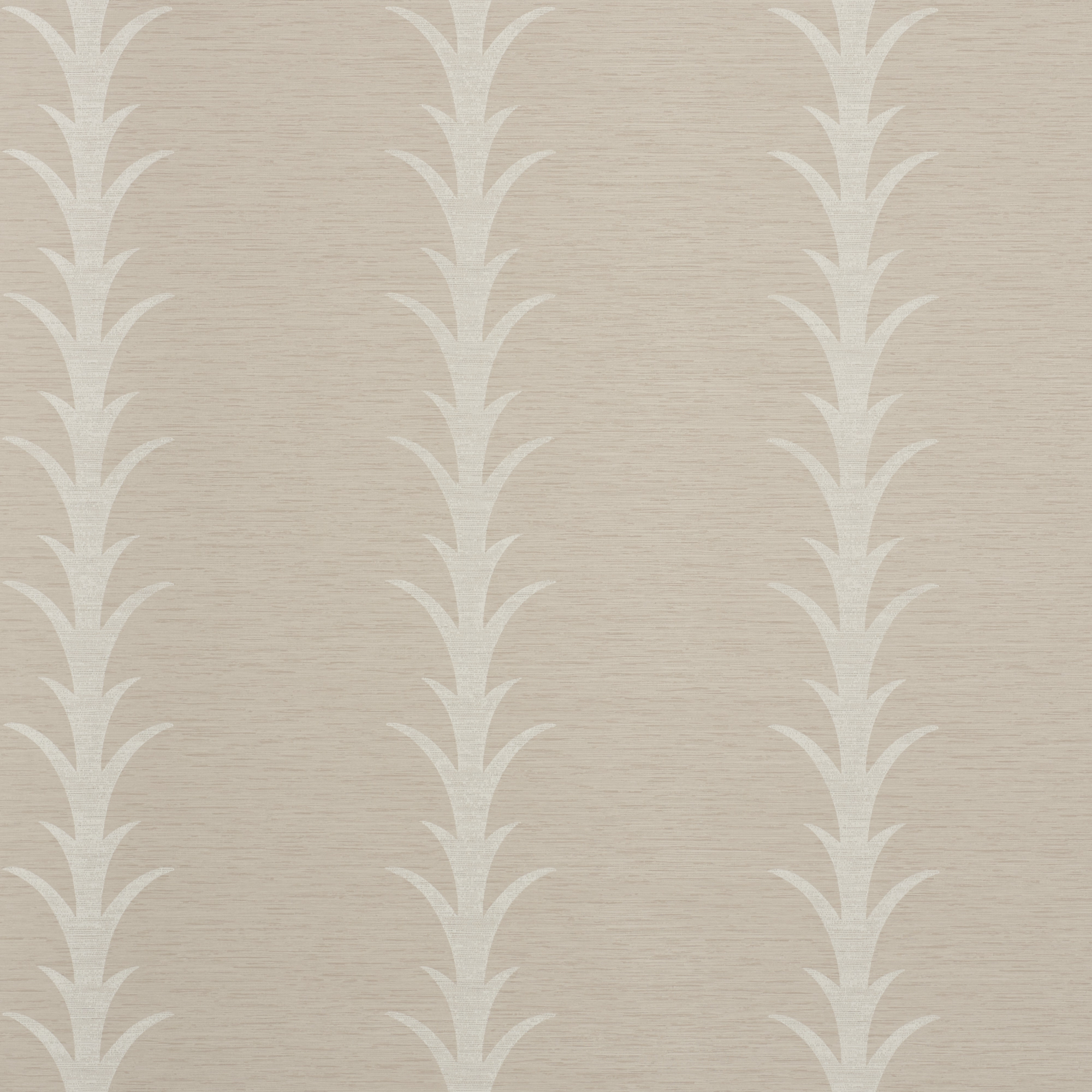 Acanthus Stripe Vinyl in Taupe