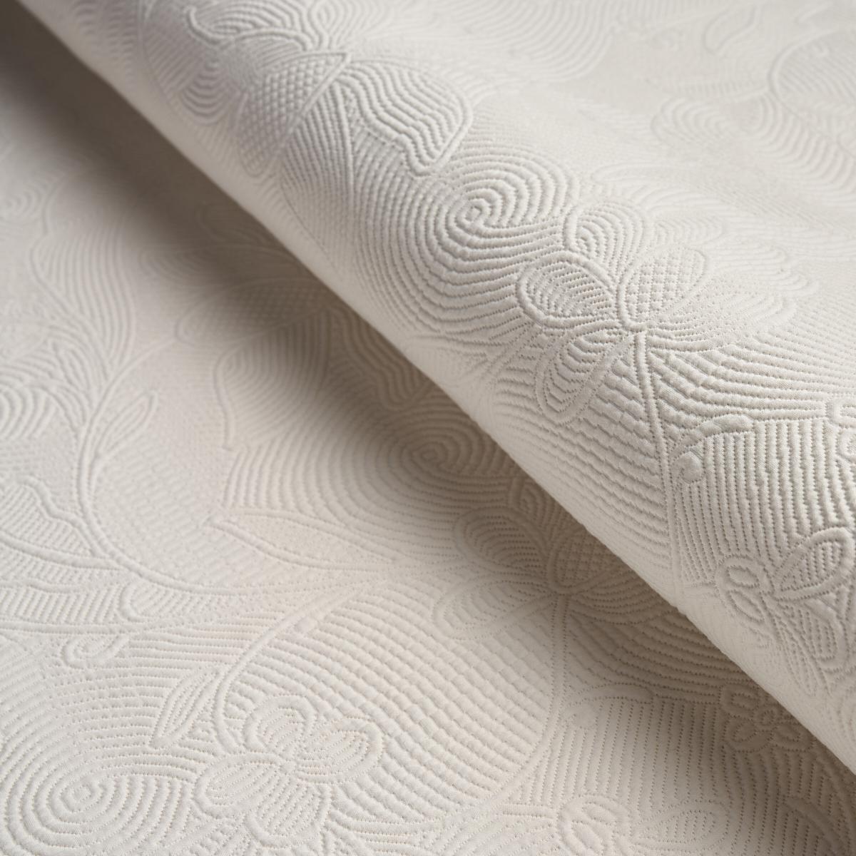 Schumacher Quilted Scroll Matelasse