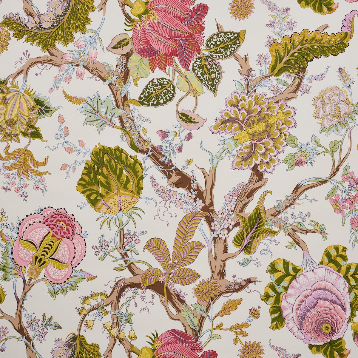 Schumacher Indian Arbre Wallpaper in Spring