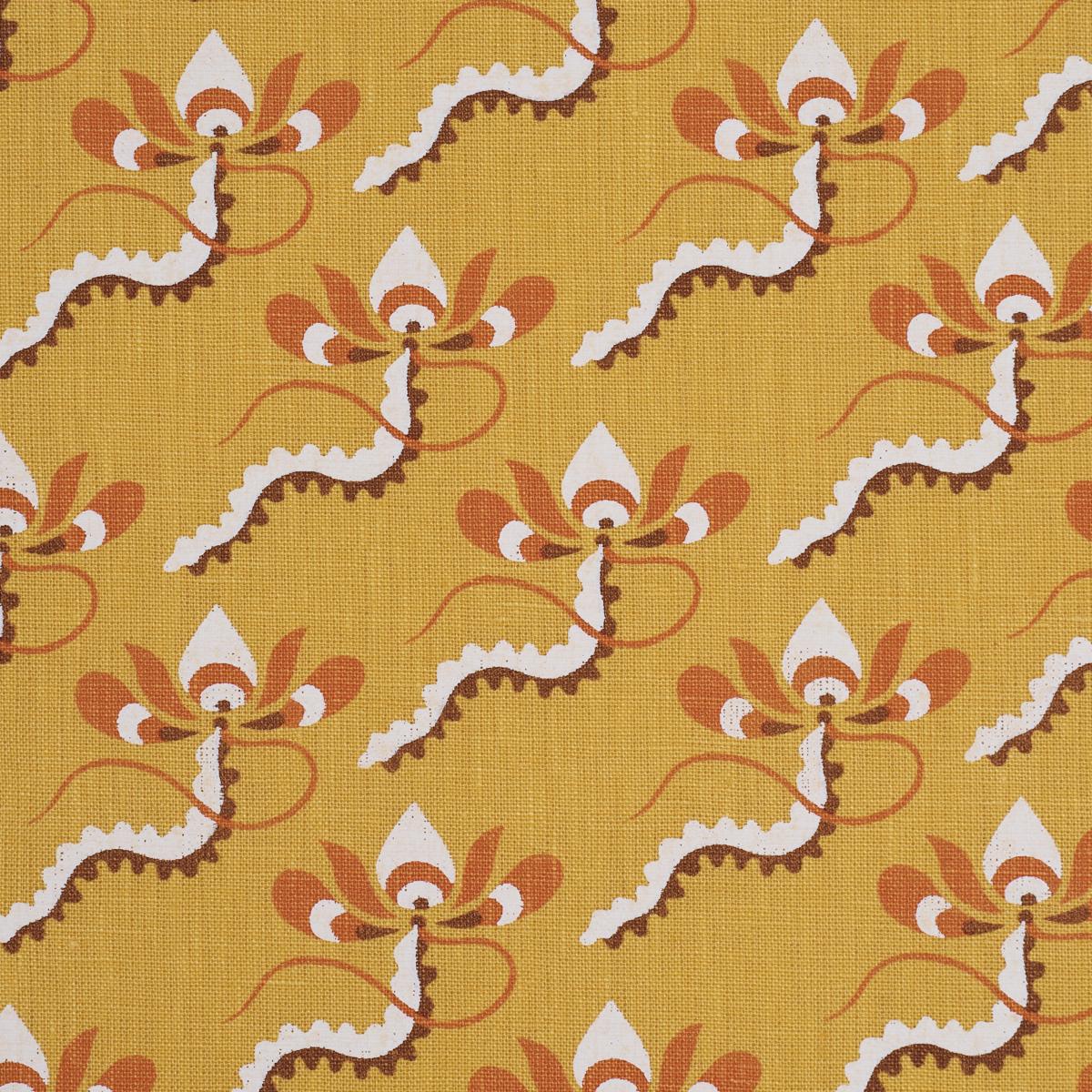 Laura Gonzalez for Schumacher Bombay Rainbow Fabric