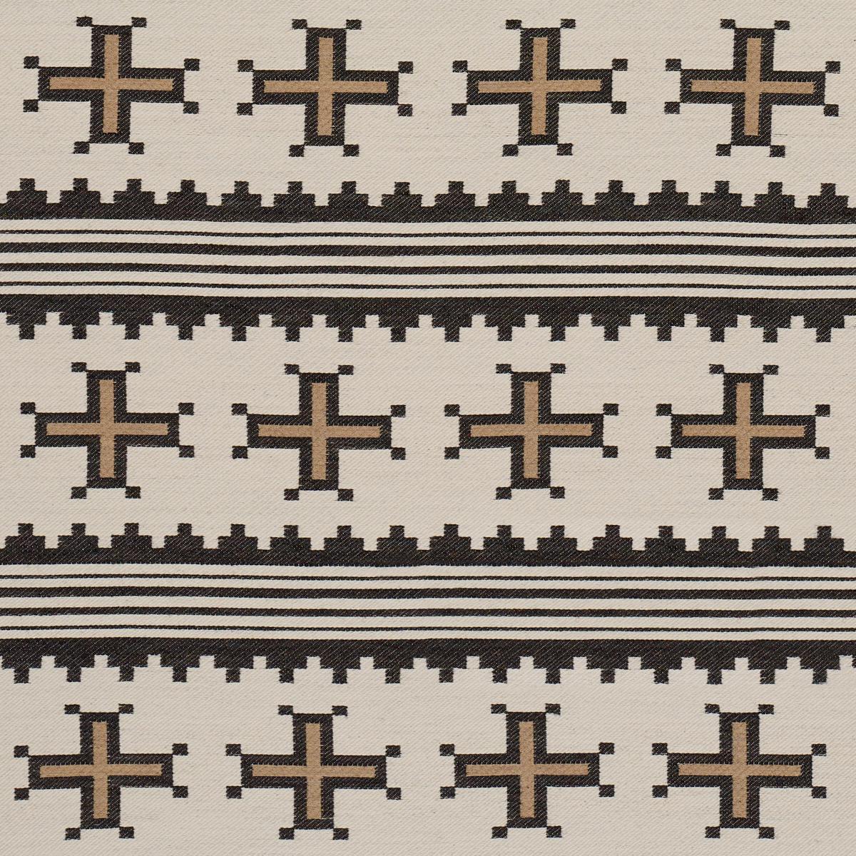 Schumacher Born for Water fabric in Neutral