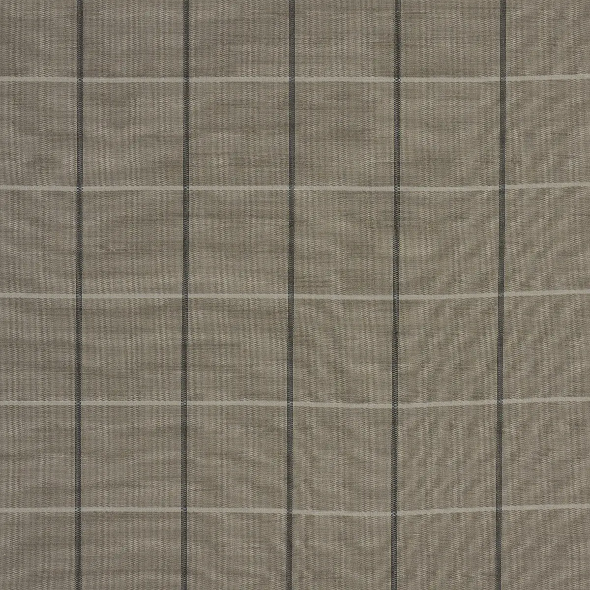 Taos Grid fabric in Taupe by Caroline Z Hurley for Schumacher