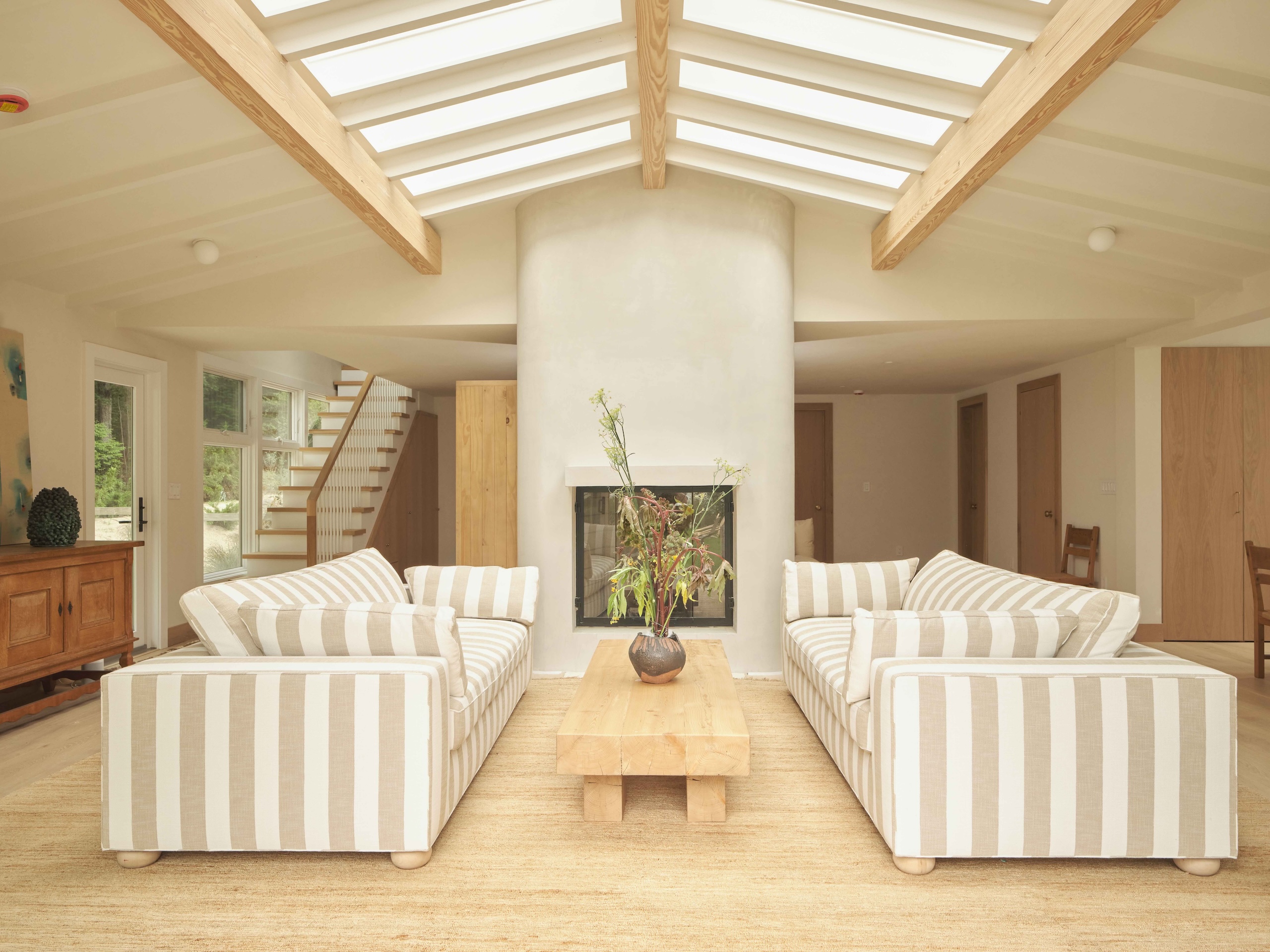 The East Hampton home of artist Caroline Z Hurley